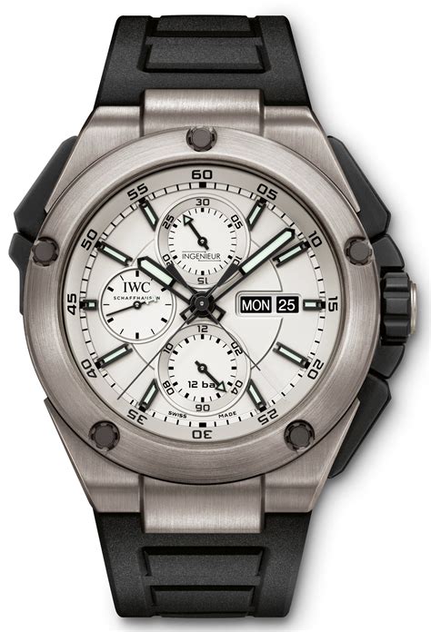 iwc double chronograph titanium|iwc chronograph for sale.